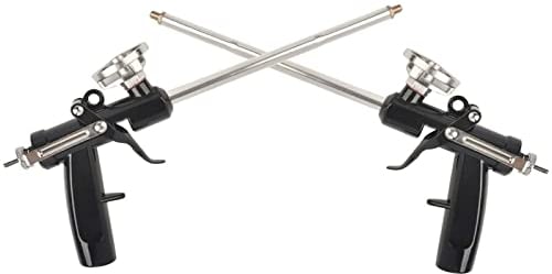 Pair of Pu Expanding Caulking Gun Foam Gun Foam Dispensing Guns Aluminum Sprayer PU Grade Expanding Spray Applicator