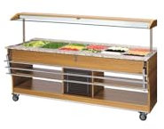 Buffetwagen, koud, 6x 1/1 GN