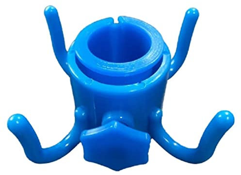 FackLOxc Crochet de suspension pour parasol de plage - 4 broches - Accessoires de parasol de plage - Crochets réglables pour parapluie - Équipement de plage