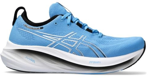 ASICS Herren Gel-Nimbus 26 Laufschuhe, Waterscape/Schwarz, 46 EU