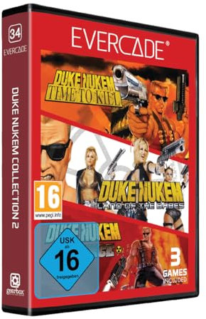 Blaze Evercade Duke Nukem Collection 2 Cartridge