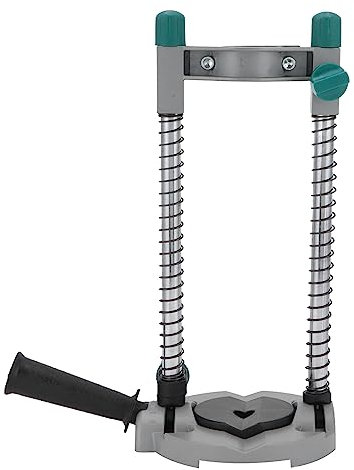 Electric Drill Stand, Multi Angle Drill Guide Attachment Alloy Drill Stand Holder with Angle Adjustment Scale 11.4 x 5.5
