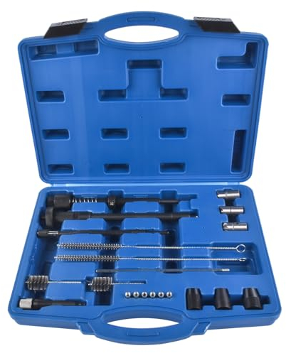 Bisenya Kit de Nettoyage de siège et Compartiment d’injecteur, Nettoyage pour injecteurs et Bougies de préchauffage