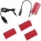 Xuanxi USB Battery Eliminators Line USB 5V 2A To 4x1.5V LR20 D Battery Power Cable For Desk Lamps Toy Instruments