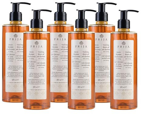 Prija Feuchtigkeitscreme für Hände und Körper mit Vitamin E, 2 x 380 ml