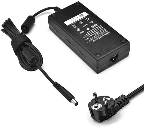 180W Chargeur Adaptateur LA180PM111 DA180PM111 LA180PM180 47RW6 74X5J WW4XY DW5G3 JVF3V MHP9C AC Adapter 19.5V 9.5A Alimentation Ordinateur Portable pour Dell Alienware Precision Inpiron Vostro