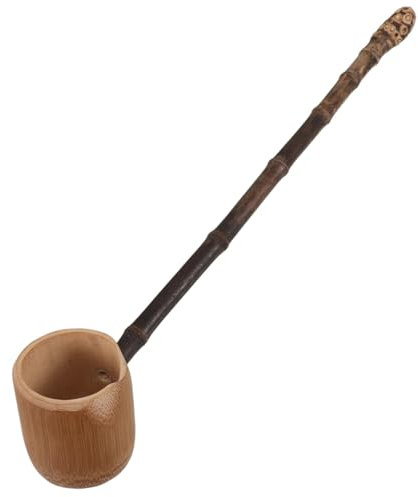 Abaodam à Eau en Longue louche à Eau Japonaise louche à écope à Eau Bailer d'eau à Longue poignée Scooper d'eau avec Une Longue poignée Scoop d'eau de Cuisine