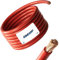 EBROM 3 Meter Batteriekabel ROT H07V-K 16 mm² - Batterie Kabel - 99,9% OFC Kupfer - 3 m (3M) 16mm2