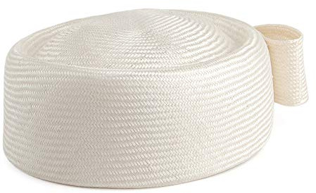 Whiteley Hats Jackie O Straw Pillbox Hat - Ivory