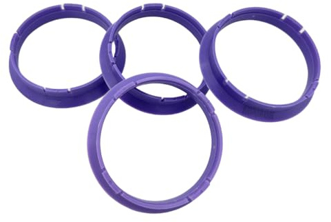 KONIKON 4X Zentrierringe 64,0 x 60,10 mm Lila Felgen Ringe Radnaben Zentrierring Adapterring Ring Felgenring Distanzring Made in Germany