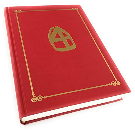 Nikolaus Weihnachtsmann Buch mit ca. 350 leeren Seiten