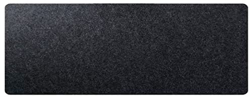 CHuangQi Gaming Mouse Pad, Felt Desk Mat for Laptop Keyboard, 3.0mm Felt Office Table Protector, Non Slip No Crease