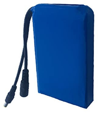 FREEDOH DC 12V Lithium-ion Battery Pack Portable Rechargeable Lithium Polymer Li-ion Battery With Charger Suitable for Cameras Children's Toys LED Light Bars Lighting Tools, etc.,4000mAh