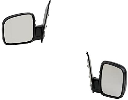 Johns, passend für VW Caddy Außenspiegel III (2K) 03/04- Set links & rechts, schwarz