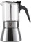 GRÄWE Cafetera de acero inoxidable con jarra de cristal, apta para inducción y todo tipo de fuegos, apta para lavavajillas, 6 tazas, 260 ml