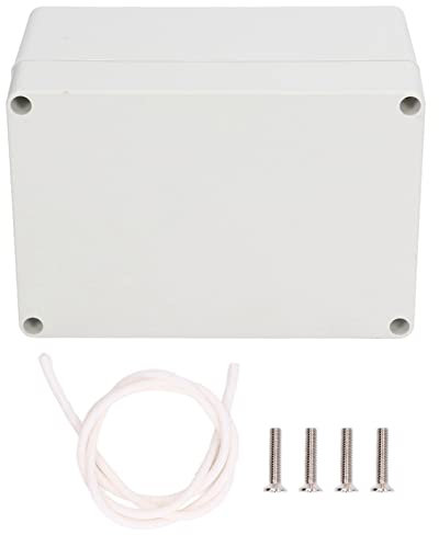 Tyenaza Anschlussdose, 12 Größenauswahl Abzweigdose Wasserdichtes IP65 Abzweigkasten ABS Elektrisches Anschlusskästen DIY Kunststoff Fall Verdrahtungs Verteilerkasten Aufputz (16 * 11 * 9cm)