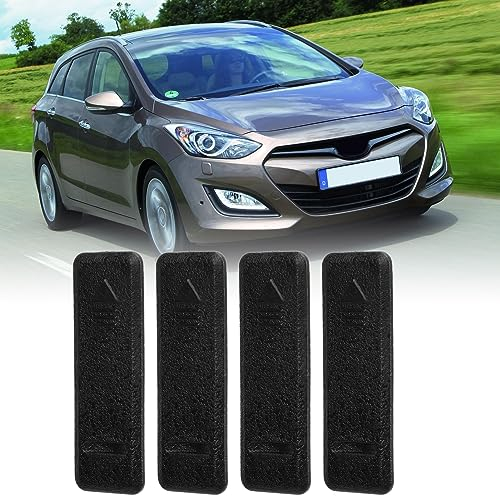 Auto-Dach-Clip-Abdeckung, 4 Stück Auto-Oberschienenträger-Form-Clip-Abdeckung für I20-Modelle ab 2014 und für I30-Modelle 2012–2017