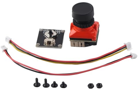Oumefar Caméra FPV Haute Définition 1500TVL Objectif 2,1 MM OSD pour Drone Quadcopter FPV Caméra Drone Orange, #311, OumefarZCHM95SUVQ