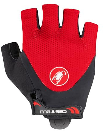 CASTELLI Arenberg Herren Gel 2 Handschuh für Rennrad und Gravel Biking l Radfahren - Rich Red - Small