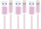 iPhone Charger Cable 3Pack MFi Certified Fast Charge Lightning to USB Cable Compatible with iPhone 14 Pro Max 13 Pro 12 Pro 11 Pro Max Xs Xr X 8 7 6 Plus 5S SE (Rose Gold, 3 Meter ( 3 pack))
