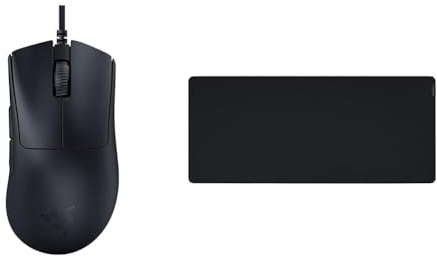 Razer DeathAdder V3 - Ergonomische Esports Maus & Gigantus V2 XXL - Weiches Gaming-Mauspad für schnelle Spielstile und optimale Kontrolle