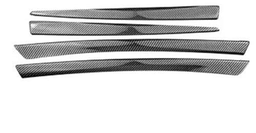 PanelMittelkonsole Für 5 Series F10 F11 2010-2016 Zubehör LHD Carbon Fiber Look Innen ABS Trim Center Control Panel Trim Mittelkonsole Verkleidung(Type D)