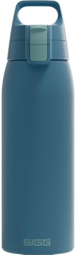 Sigg - Gourde Inox - Shield ONE - Convient Aux Boissons Gazeuses - Étanche & Légère - Sans BPA - Acier Inoxydable 18/8-0,75L / 1L / 1.5L