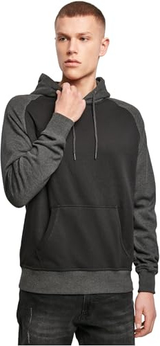 Build Your Brand Herren By077-raglan Hoody Hoodie