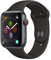 Apple Watch Series 4 44mm (GPS + Cellular) - Boîtier En Aluminium Gris Sidéral Avec Bracelet Sport Noir (Reconditionné)