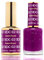 DnD DC Amethyst #021 Gel Polish + FREE NAIL POLISH - - 2x18ml - Free matching Nail Polish included when buying UV LED Gel Nail Polish - Matching Colour Gel & Nail Polish