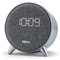iHome Réveil IBT235 Bluetooth, Design, Lumineux, Compact, avec Double Chargement USB 117 x 122 x 81 mm Gris Alu Brossé