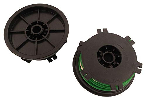 SECURA Fadenspule (2er Set) gezahnte Aufnahme kompatibel mit Variolux 800 RTV Freischneider