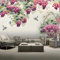 YXTSmurals Fototapete 3D Effekt Wandgemälde Lila Obst Trauben Wandbild Tapete Modern Vlies Riesiges Bild Wohnzimmer Schlafzimmer Jugendzimmer Wanddekoration