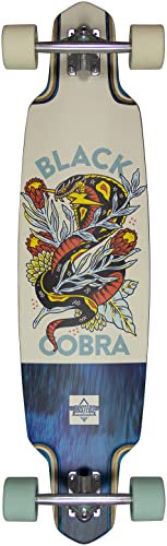 Longboard Complet Cobra 38, Blau/Weiß