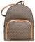 Michael Kors Jaycee Logo Backpack (Brown)