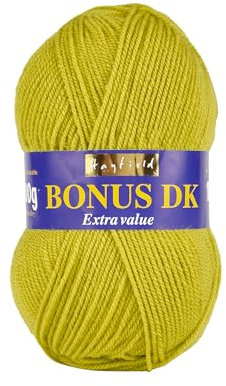 Sirdar Hayfield Bonus DK Double Knitting Yarn, Zest (582), 100g