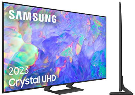 Samsung TV Crystal UHD 2023 65CU8500 - Smart TV de 65, Procesador Crystal UHD, Q-Symphony, Samsung Gaming Hub, Diseño AirSlim y Contrast Enhancer con HDR10+