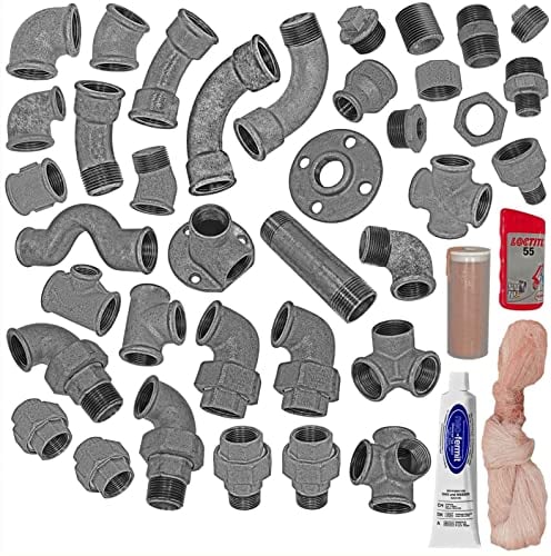 Reduzierstück mit 1 1/4 Rohr Aussengewinde AG reduzierend auf 1 Zoll Innengewinde IG Gewinde Fitting Verschraubung aus Temperguss verzinkt Nr. 241