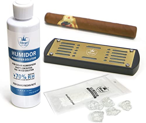 Humidor Zigarren Humidifier Solution (Humidor solution & Humifider Kit)