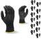 Durabull Protective Work Gloves.12 Pack. PU Coated. CE Grade Multi Purpose Gloves. Safety Working Gloves for Construction, Gardening, Mechanic etc. Strong Grip. Wear Resistant Protective Work Gloves.