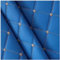 Blau Kunstleder Gesteppt Möbel Textil Meterware Polster Stoff PVC, für Autositze, Sofastuhlmöbel, Basteln, 155cm Breit