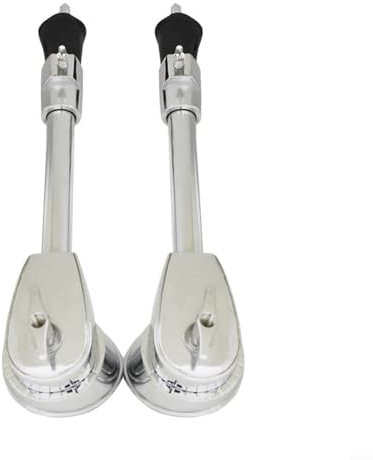 2 STÜCKE Einstellbare Bass Drum Beine, Bass Drum Stand Leg Spike Leg Set Bottom Support Legs