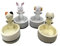 4 Stücke Teelichthalter Katze, Süßer Duftlichthalter, Tier Candle Holder Mit Wärmenden Pfoten,Hohe Temperatur Resistent & Langlebig Cartoon Kerzenhalter Handcrafted Lovely Home Decoration Geschenk