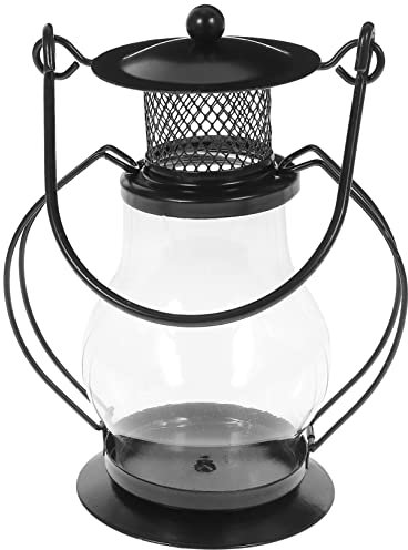 ORFOFE Vintage Glas Petroleumlampe Tischlampe Dekoration Öllampe Handheld Design Petroleumlampe Für Innenbereich Mit Docht Für Tischlampen