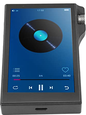 FLEXMAN Lecteur MP3, BT4.0 sans Perte, Mémoire Extensible de 16 Go, Lecteur Audio Numérique Quad Core HiFi, Écran Tactile IPS de 4 Pouces, Lecteur de Musique DAP Portable (256GB)