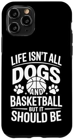 Dogs And Basketball Funny Basketball Case for iPhone 11 Pro