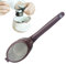 Cuchara de malla de filtro de café, cuchara coladora de filtración, filtro de malla fina portátil con mango ergonómico para café, té, jugos, preparación, 14.7 x 4.9 x 2.4 cm