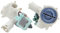 Compatibile Con Siemens, Compatibile Con Bosch, Motore Di Scarico Della Pompa Di Scarico Della Lavatrice A Tamburo IQ300/iQ500(Type A white)