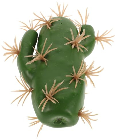 FRCOLOR Décoration Antenne Voiture Cactus Artificiel Vert en Plastique Résistant la Décoloration Design Cartoon Mignon pour Toit de Voiture et Camion