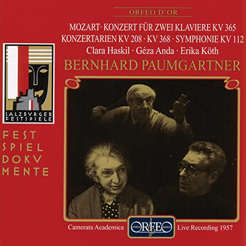 Doppelkonzert KV 365/Arien/Sinfonie KV 112/+